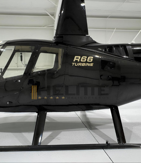 HELICÓPTERO ROBINSON R66 - TURBINE - 2013 - 1130HS TT - Helitte Helicopteros