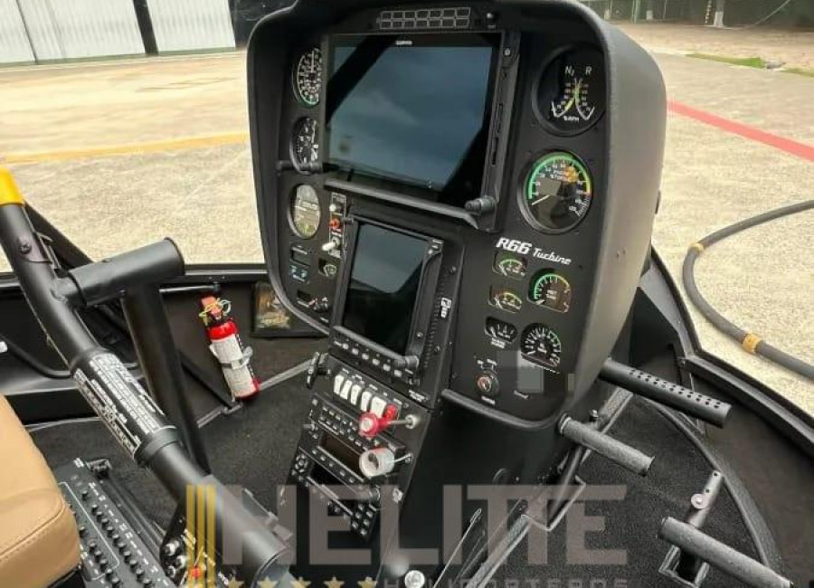 HELICÓPTERO ROBINSON R66 - 2019 1550hs TT - Helitte Helicopteros