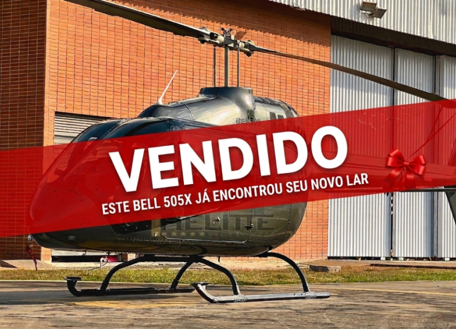 HELICÓPTERO BELL 505 JET RANGER X - 2018 - 850HS TT - Helitte Helicopteros